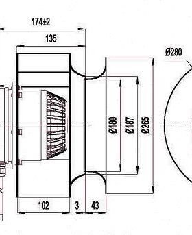 库房WB-28外转子风机10顿力13.2T北京-Y05ABF