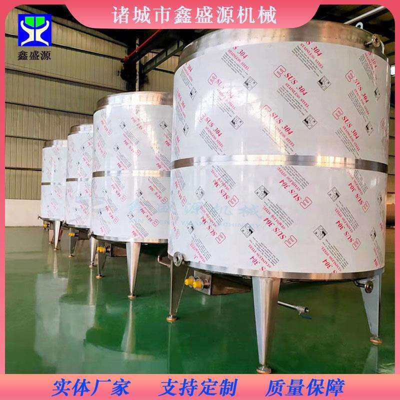 大型双层卧式化工不锈钢储罐 1立方车载白钢储水箱 304鲜奶运输罐