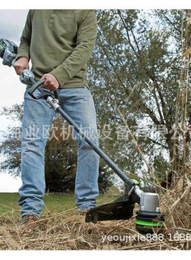 56V手持式锂电割草机 充电式打草机 EGO ST1521S割灌机 除草机