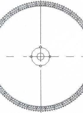 供应上工牌GB/T6130-2001直径410-2010mm各种规格高速钢镶片圆锯