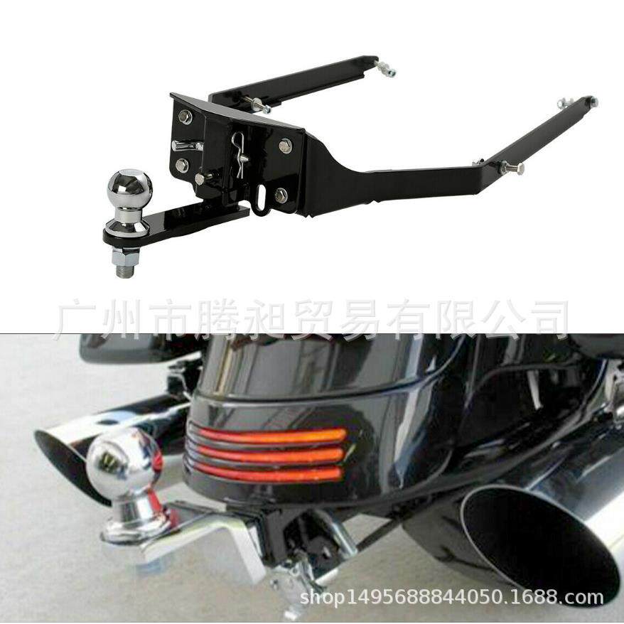 适用金翼1800 18款拖车杠 改装GL1800 后挡泥板拖杠 