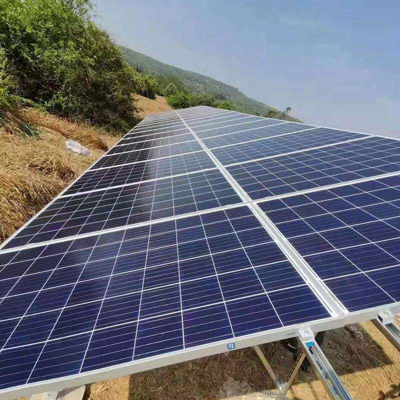 茂升源太阳能抽水系统水泵光伏板家用农业灌溉蔬菜果园抽水潜水泵