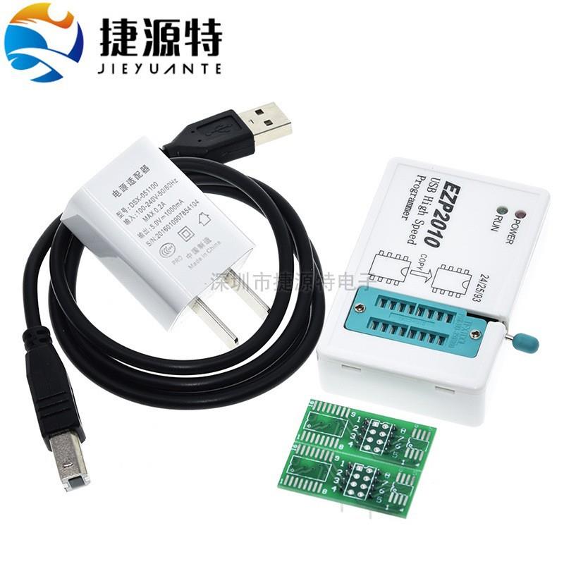 EZP2010高速SPI FLASH编程器 24/25/93 bios 25T80烧录 脱机复制