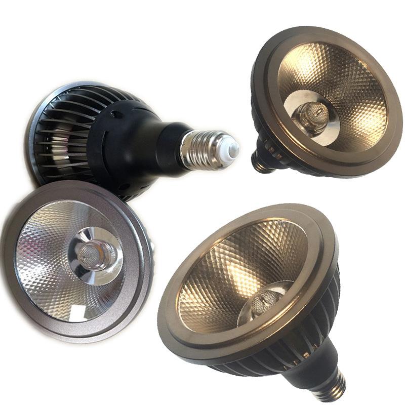 led高亮聚光护眼宽电压par20PAR30PAR38cob10W20W30W轨道射灯帕灯