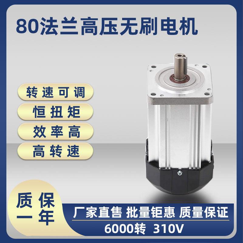 厂家直供速静音电机马达1255W6000转长195.5mm小型直流无刷电机