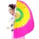 扭塑料骨东北跳舞扇秧歌扇电木扇子双面演出子色渐变扇广场舞蹈扇