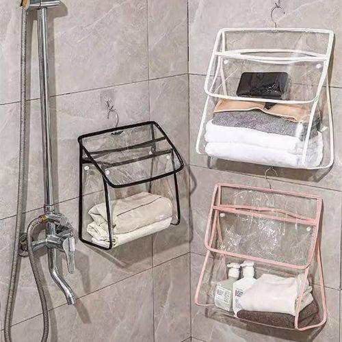 大学生开学住校神器宿z舍好物透明洗漱浴室防水挂袋收纳袋