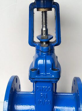 明软闸阀杆8Z  41X球墨铸铁密封6550闸阀160 010弹性座封闸阀 -