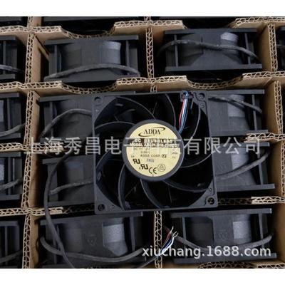 原装ADDA 8038 12V 0.8A 大风量 AD0812HB-F7BDS 双滚珠 散热风扇
