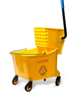 超宝牌24L单桶榨水车B-040C拖把桶洁清洁车墩布拖把挤水桶