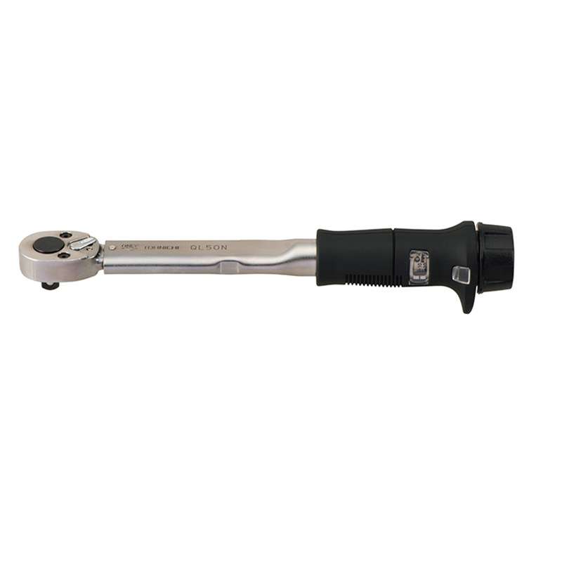 东日带刻度 预设定型 棘轮扭力扳手QL50N(10-50N.m)树脂手柄