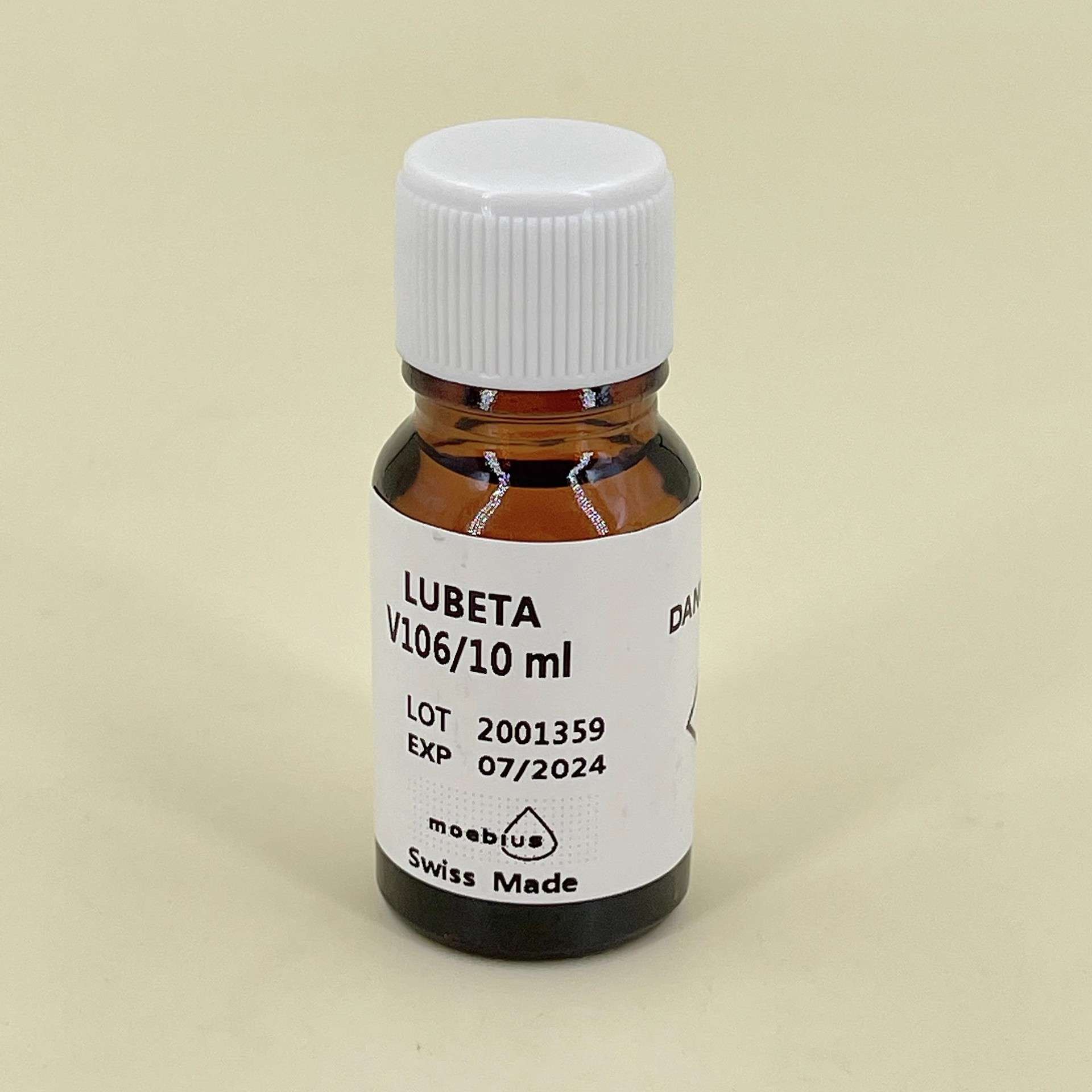 瑞士moebius莫比斯 V105表油自动双层轮油膜处理专用油V106轴承油