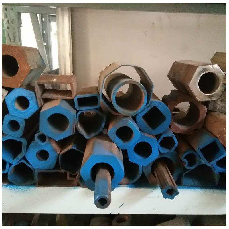 标准件用六角管 外六角内圆管 外六角内圆管 六角管切割倒角套丝