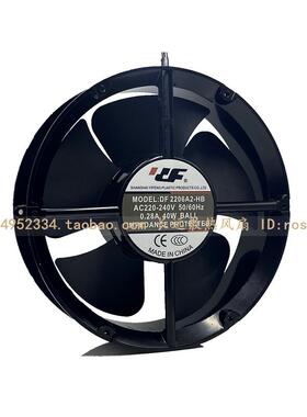 DF DF2206A2HBT 220-240V 0.28/0.29A 22CM 22060 轴流风机