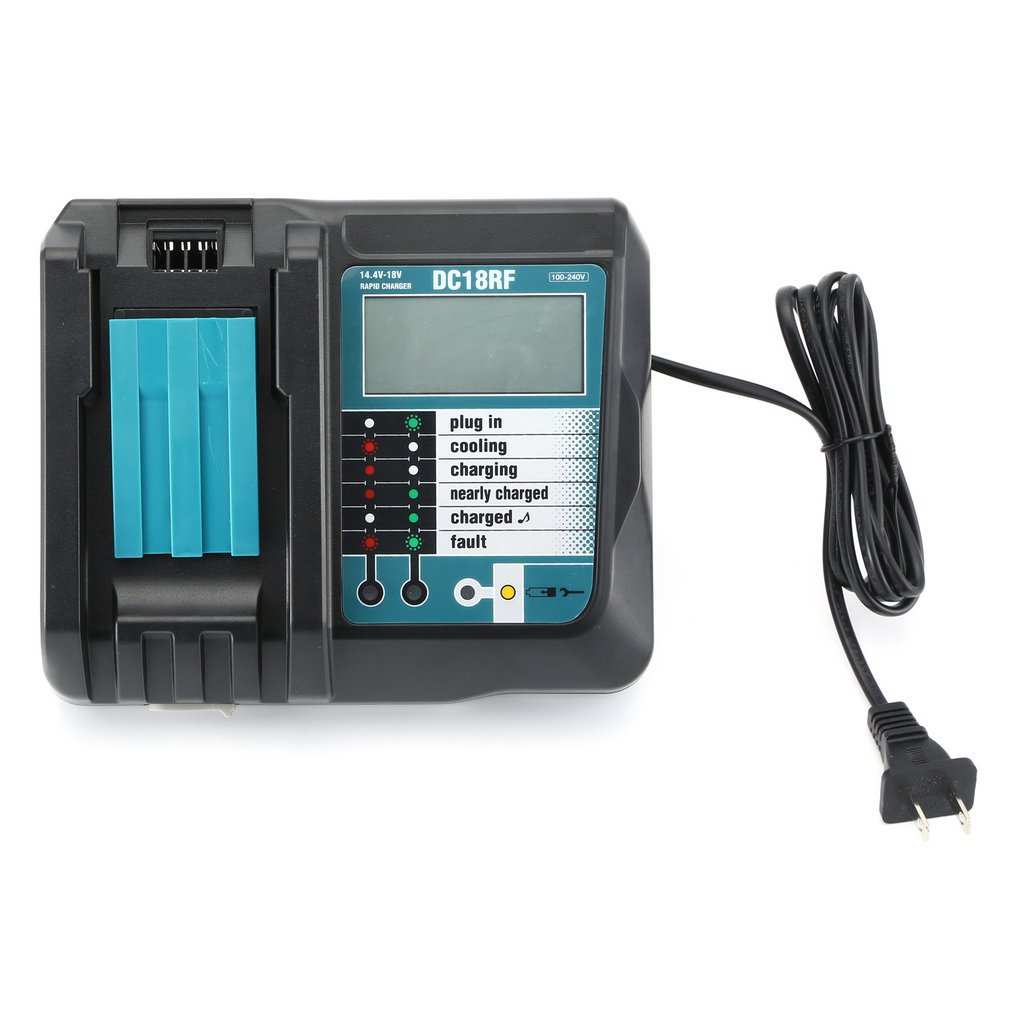 适用于  DC18RF带屏3.5A充电器14/18V锂电池欧美澳规