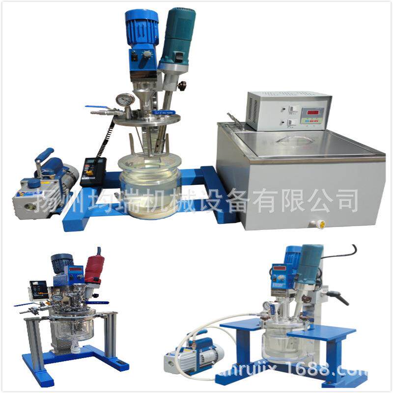 江苏均瑞SL系列实验室真空乳化机100L真空乳化机真空搅拌反应釜
