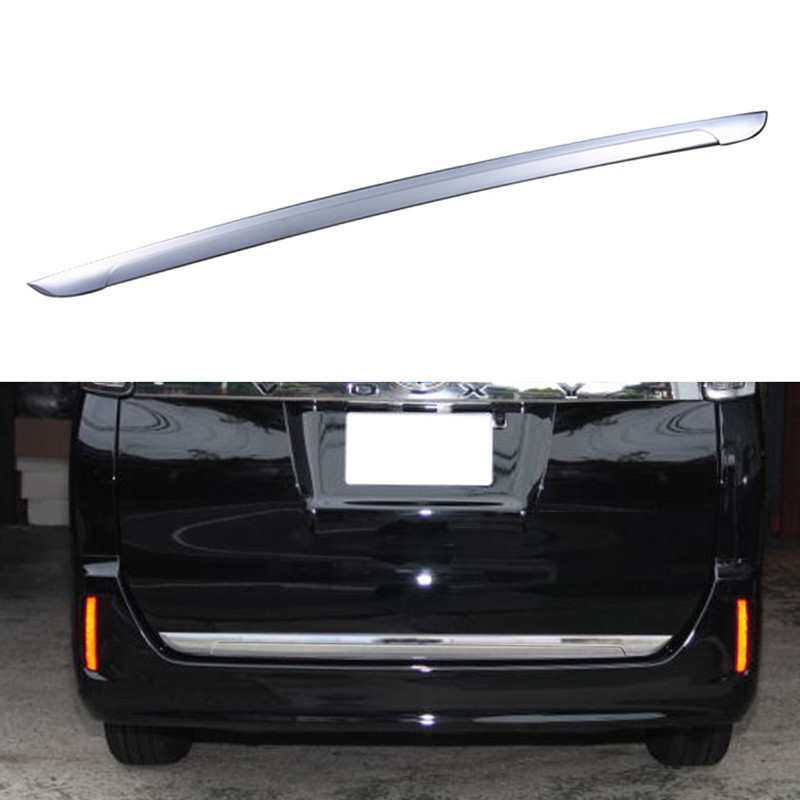 跨境 适用VOXY/Noah80系扶手后备箱拉手盖装饰条不锈钢尾门下饰条