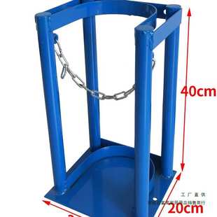实验室8L气瓶固定架10L钢瓶放置架加厚4L5L存放架带轮可移动钢瓶
