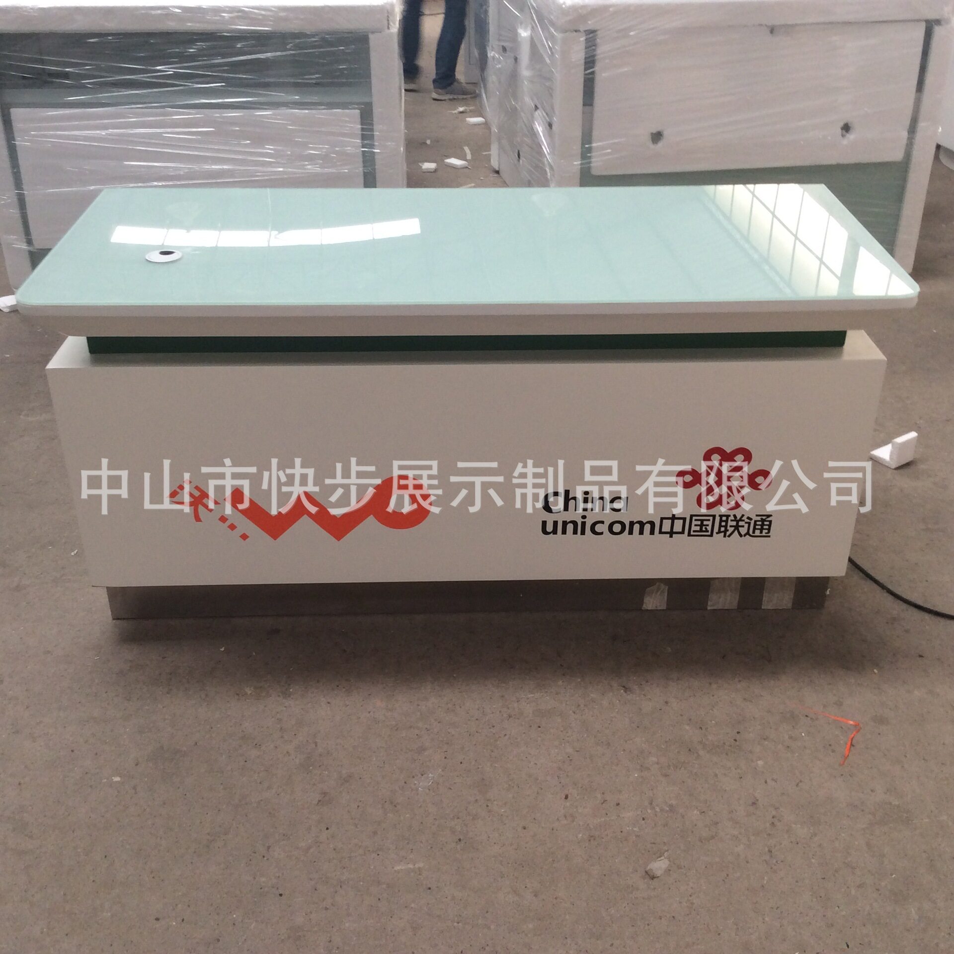 新款移动4G业务受理台手机柜台高柜电信天翼业务受理台收银台