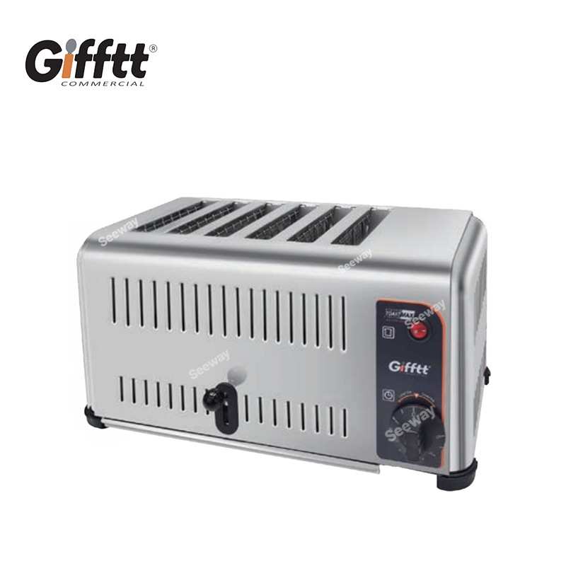 Gifftt吉福士多士炉早餐机商用吐司机4片6片烤肉夹馍烤面包机
