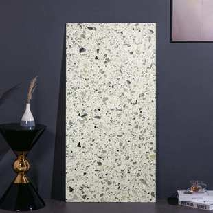 南城北爱大颗粒通体砖水磨石防滑餐饮客厅商场烧烤咖啡面包店地砖