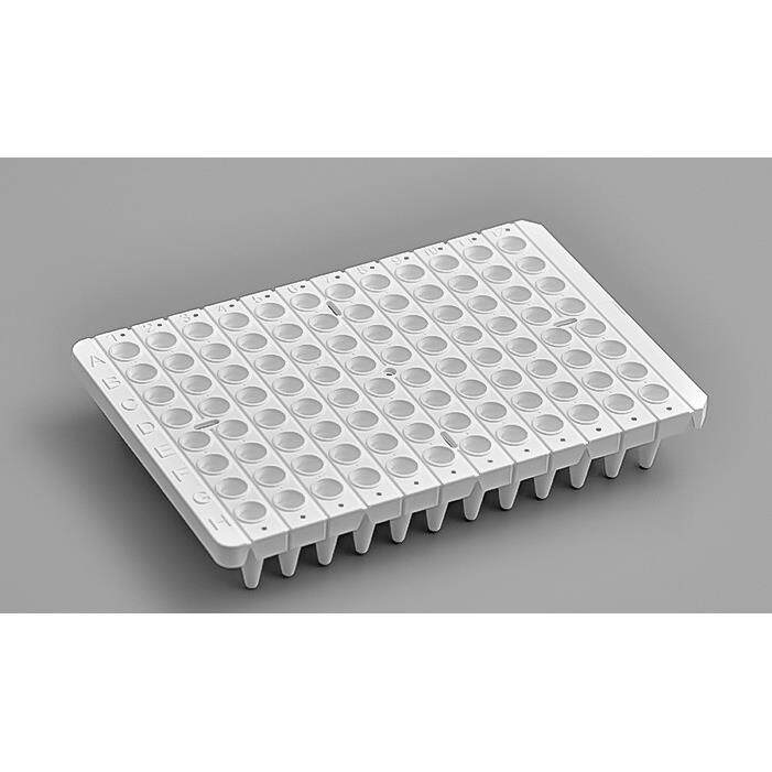 2ml白色pcr半裙边96孔板 无酶盒装 15板/盒 10盒/箱 厂家直销