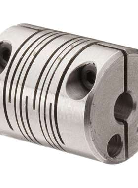 RULAND 303不锈钢材质 螺旋切缝弹性联轴器 PCMR29-12-12-SS