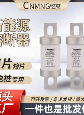 直流充电桩用DC1000VRSM4230(RS309)圆管新能源汽车熔断器400A