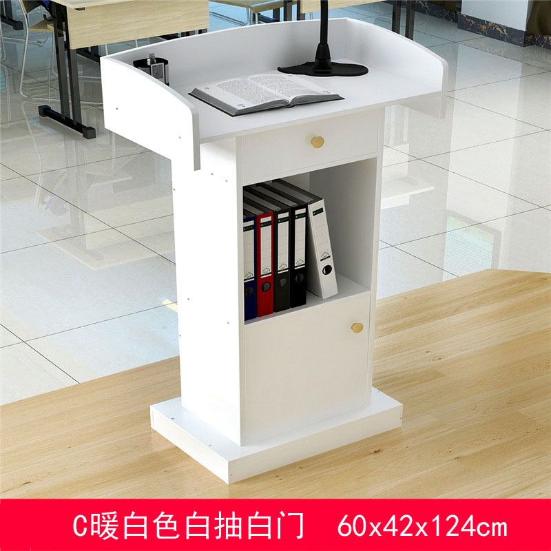 讲桌主持台演讲j台发言台咨客台经济型简约现代迎宾台导购台接待