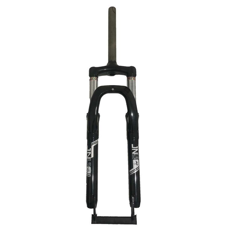 26寸山地车前叉 无牙碟刹前叉 山地车铁制前叉 山地车配件