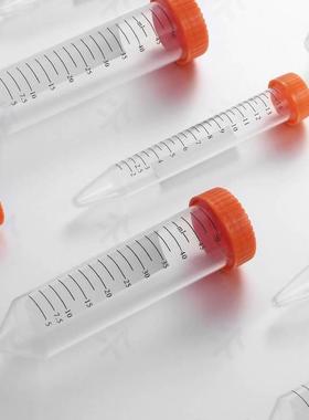 塑料EP管离心管样品管 virya维尔亚，带刻度书写区 橙色旋盖