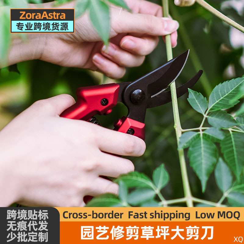 园艺剪枝剪刀园林花艺修剪树枝剪刀果树剪刀粗大花剪家用剪子工具