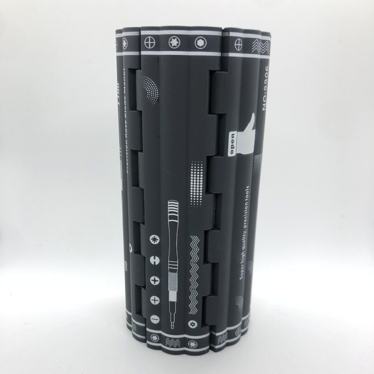 跨境128合一精密螺丝刀套装多功能拆机维修工具螺丝批书卷型组套
