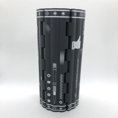 跨境128合一精密螺丝刀套装多功能拆机维修工具螺丝批书卷型组套