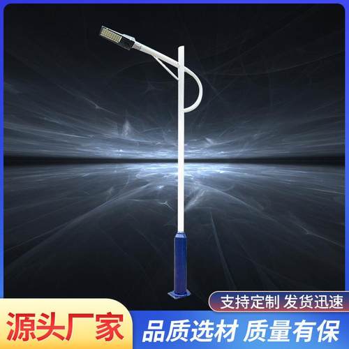 太阳能路灯仿古中式景观灯3米小区公园户外防水灯笼双头led庭院灯