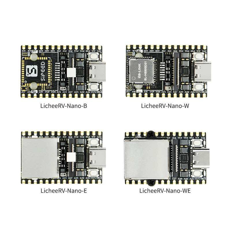 Sipeed LicheeRV Nano SG2002 荔枝派 WIFI6 以太网 AI 视觉RISCV