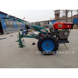 带防滑轮微耕机 手扶柴油多功能犁地机 耐用型水稻田耕整拖拉机