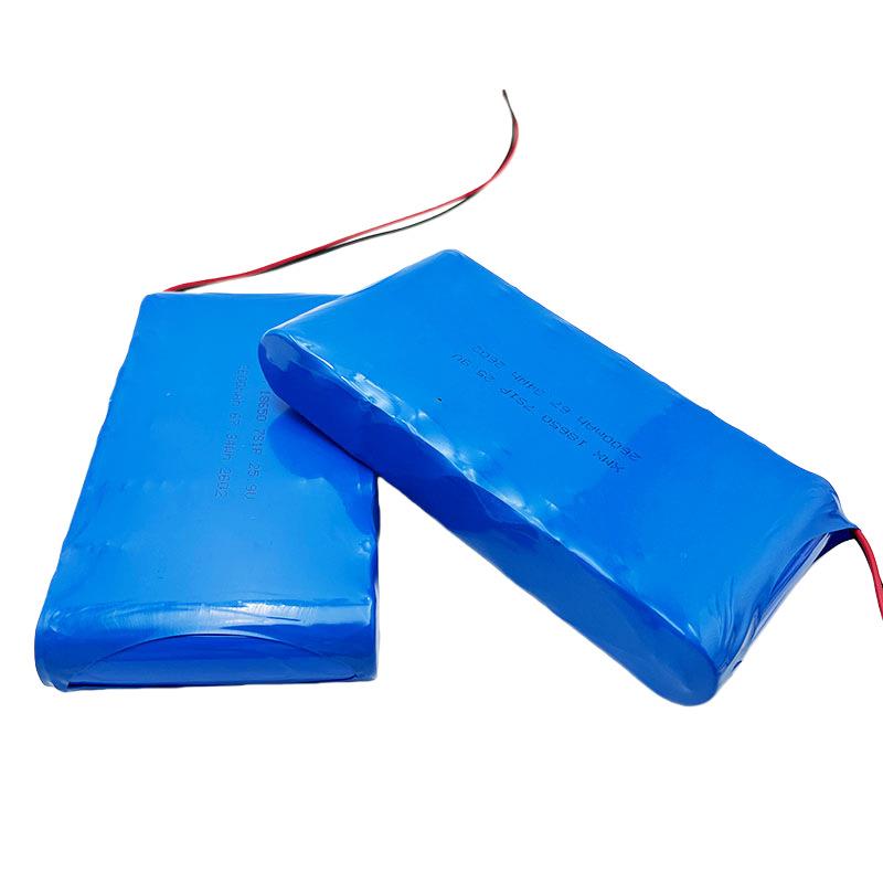 18650/2600mAh7S1P锂电池组 25.9V动力电芯 适配户外灯具储能电池