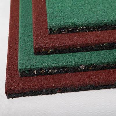 室外滑梯地垫儿童游乐场健身房幼儿园公园户外运动橡胶砖地板胶垫