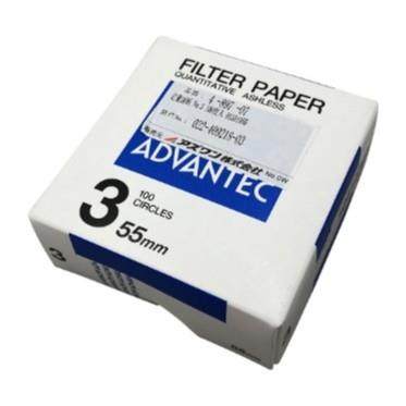 ADVANTEC东洋 定量滤纸 No.3 4-897-07 01301055