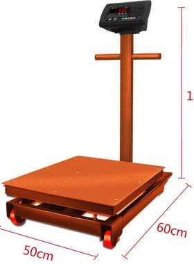 耀华XK3190A12+E电子秤可移动100KG200KG300KG500KG台面广东柯力
