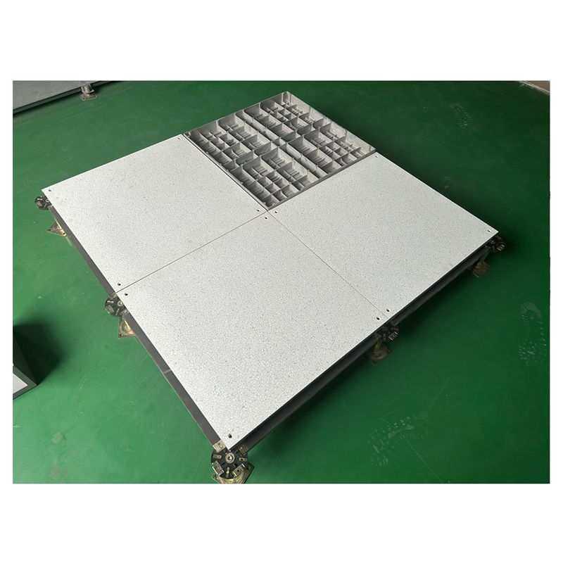 国标PVC全铝合金防静电地板600 600机房架空活动地板洁净无