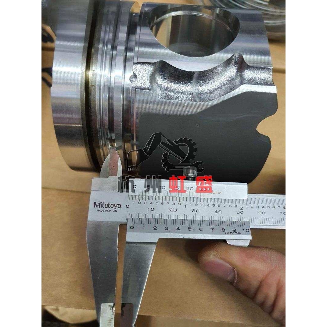 适用斗山DX140/DX150挖掘机活塞斗山DL06发动机活塞 活塞销 卡簧