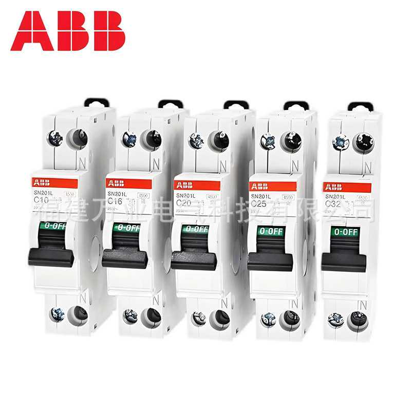 ABB微型断路器SN201 1P+N 2CSS275101R0254;SN201 M-C25