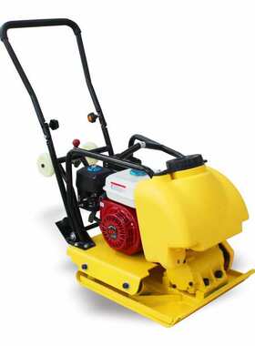 汽油柴油平板夯PC90加厚夯板夯实有力压实平整快速夯实生产厂家