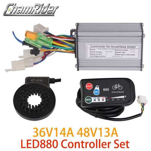 36V250W 48V350W Controller Kit LED880 Display Meter PAS Set