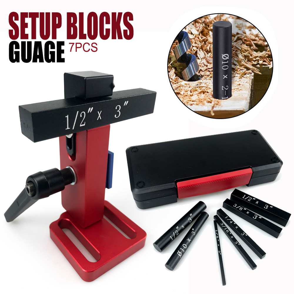 7个设置块高度计套件 高精度套件 Setup Blocks guage 平垫块量块