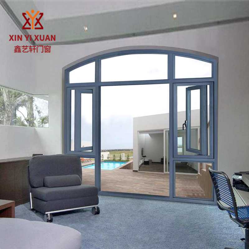 佛山断桥铝门窗铝合金窗户平开窗隔音窗封阳台飘窗定制隔音防盗