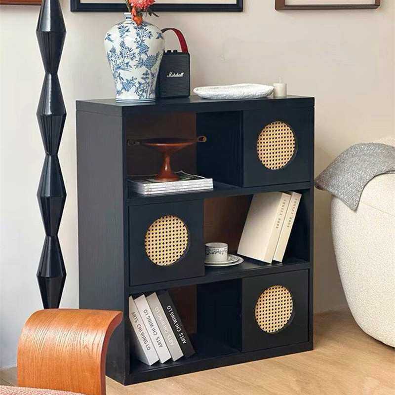 北欧实木书柜卧室组合书架轻奢现代客厅展示柜玄关柜黑色储物柜,模玩/动漫/周边/娃圈三坑/桌游,模型制作工具/辅料耗材,淘宝优惠券,粉丝福利购,淘宝优惠卷