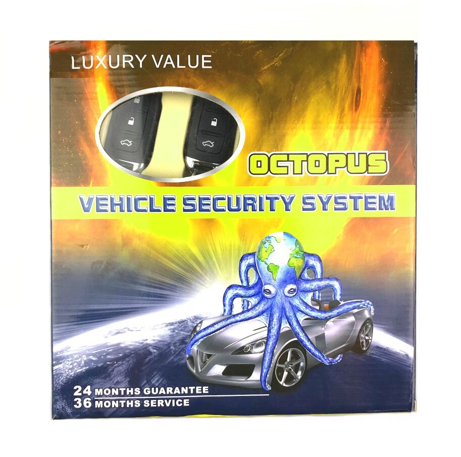 汽车防盗器caralarmsystemOCTOPUS章鱼报警器直接生产厂家